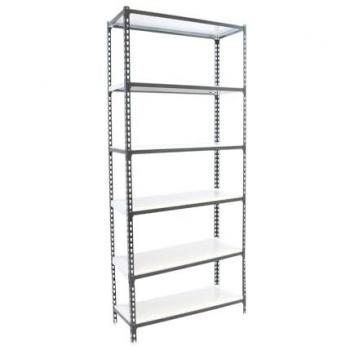 Estructura modular Simonclick Plus 6/300 con acabado antracita/blanco