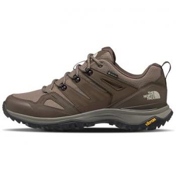 North Face Gore‑Tex Hiking Sneakers – Garnet & Smokey Brown, UK 9.5 Men's Size