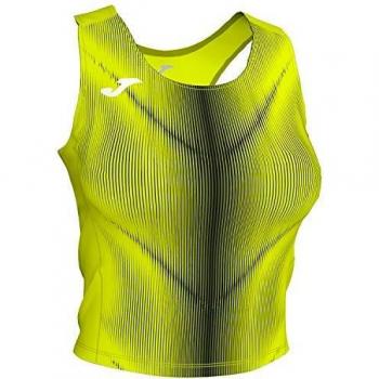 Joma Top Olimpia para Mujer Amarillo Fluor-Negro