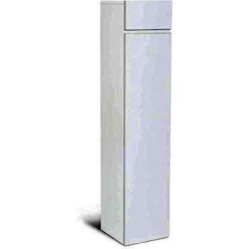 Colonna per bagno bianco e lila