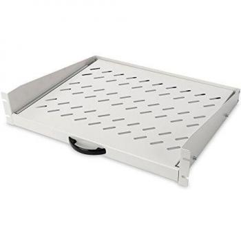 Assmann DIGITUS Ausziehbarer Fachboden 2 HE, 30Kg Traglast, perforiert