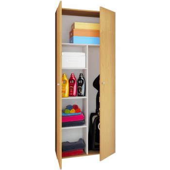 Vandol Haushalts­Schrank mit Staubsauger‑Einbau (Holz Buche)