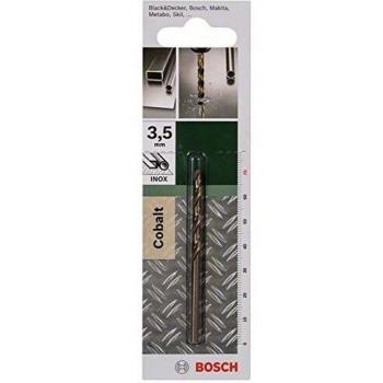 Broca de alta velocidad HSS-Co 3,5 mm DIN 338D 70 mm Bosch