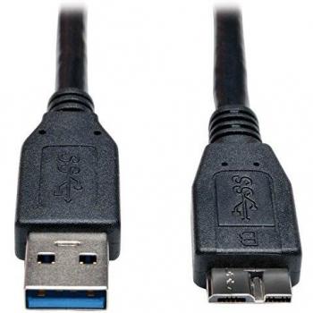 Tripp Lite 6ft USB 3.0 SuperSpeed Device Cable A to Micro-B M/M, Black