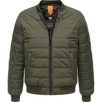 Damen Bomberjacke “Bombina” – Ragwear – XS (34) – Grün – Polyester‑Wattierung – Wasserdicht