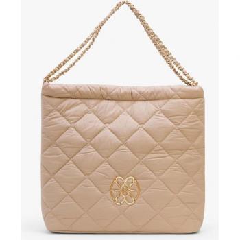 Bolso Tote Cuplé Textil Beige 400664