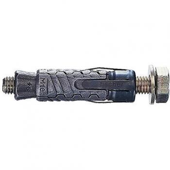 Fonte malléable Cheville GM à vis (diamètre 12 mm, longueur 47 mm, vendue par 4)
