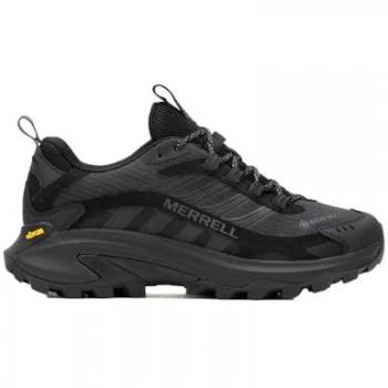 Merrell Herren Trekking Schuhe Moab Speed 2 GTX Schwarz 44 ½
