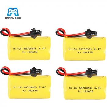 Batterie rechargeable 2.4V 700mAh AA pour jouets électriques