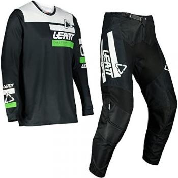 Leatt Moto 3.5 Set Abbigliamento Motocross Nero XS