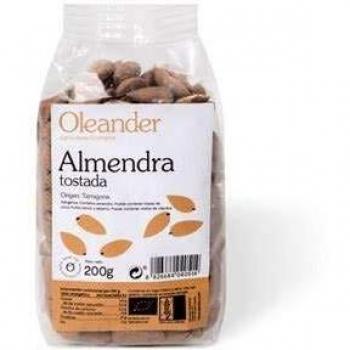 Oleander Almendra Tostada con Piel 200 Gramos