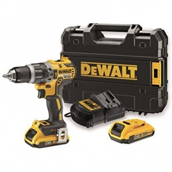 TALADRO PERCUTOR SIN ESCOBILLAS XR 18V LI-ION 2,0AH DEWALT