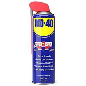 X WD-40 Multi-Use Cleaning Lubricant 450ml Smart Straw Clean Rust Remover