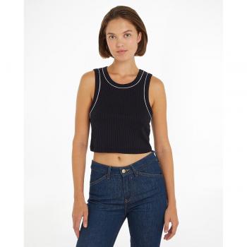 Tommy Hilfiger Top UW0UW05232 Dunkelblau Slim Fit