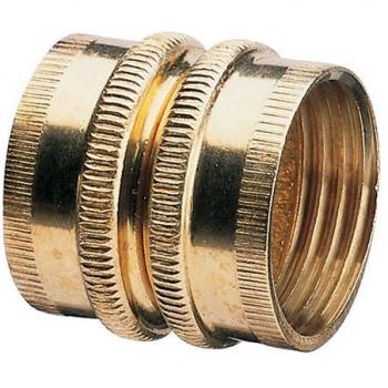 55744-1001 Industrial Brass Pipe and Hose Fitting with Dual Swivel for Male Hose
