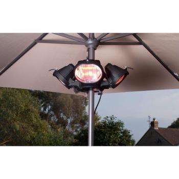 La Hacienda Heatmaster Popular Black Electric Heater