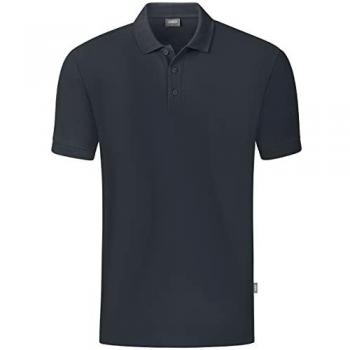 JAKO Organic Poloshirt Anthrazit Grau 4XL