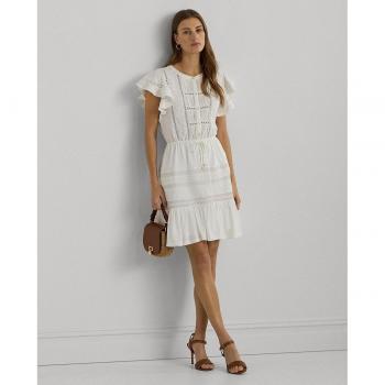 Lauren Ralph Lauren Elegantes Kurzarmkleid TANVEITTE