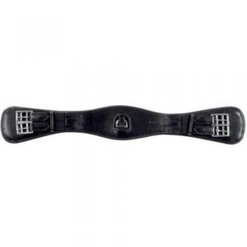 Waldhausen Black Elastic Leather Dressage Girth