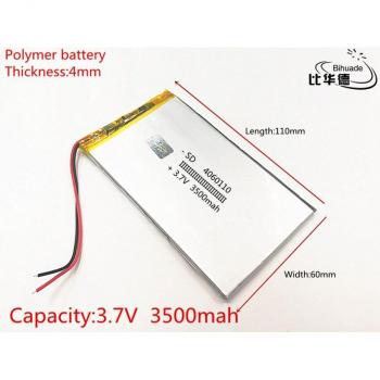 3.7V 3500mAh Li-Po Battery for MP3, MP4, DIY Projects, DVD