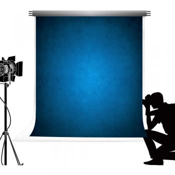 Fond Abstrait Bleu 6.5x10ft/2x3m Microfibre