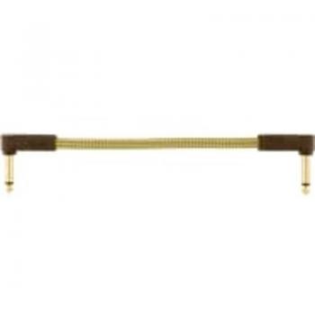 Câble Instrument Fender 15cm Tweed (lot de 20)