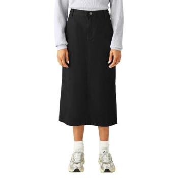 Female Dickies Cargo Skirt – Duck Canvas Black