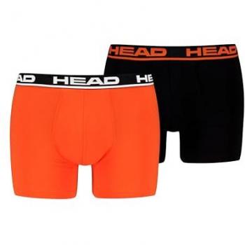 Calzoncillos Head Basic Naranja/Negro 2 Unidades