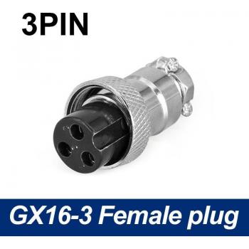 GX16 5/8 weiblicher Rundstecker für Luftfahrt