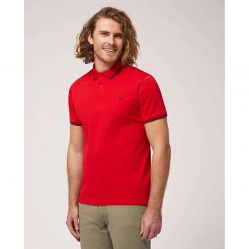 Short Sleeve Red Polo Shirt