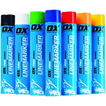 OX 750ML Permanent Line Marker Spray