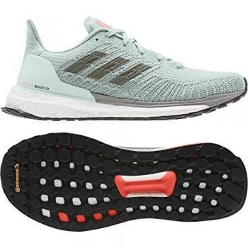 Adidas Damen Solar Boost 19W – Signal Coral‑Tonalität in Purple, Grün und Taubengrau (EU 36 2/3)