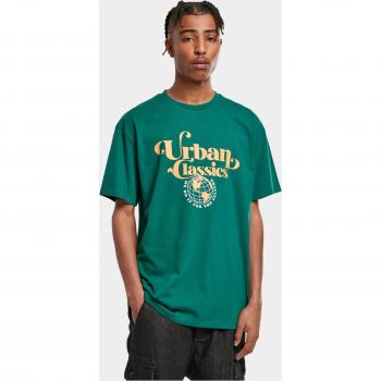 Urban Classics Organic T-Shirt mit Globus-Design