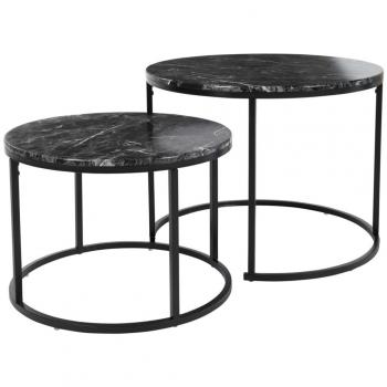 Set Tavolini H&S Collection Nero