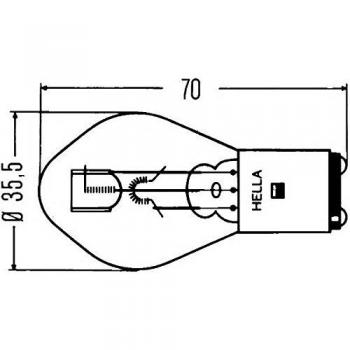 Hella 8GD 002 084‑251 Car Halo Lamp