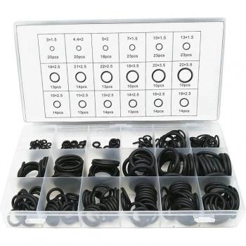 279 Pcs Rubber O-Ring Gasket Set