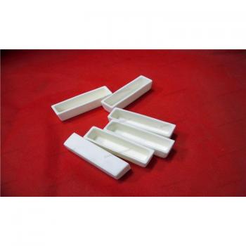 Corundum Thermal Boat – 75 mm × 20 mm × 20 mm, 99.5% Pure Alumina