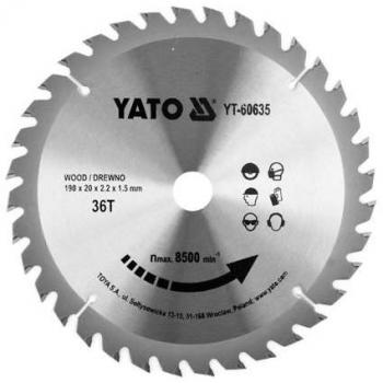 Lama Circolare Yato 36 Denti per Taglio Veloce e Preciso