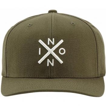 Nixon Flex Cap Exchange Unisex Khaki/Weiß