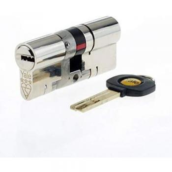 Yale Platinum 3 Star Euro Profile Cylinder.40/10/45 (95mm). Anti-snap. Anti-bump