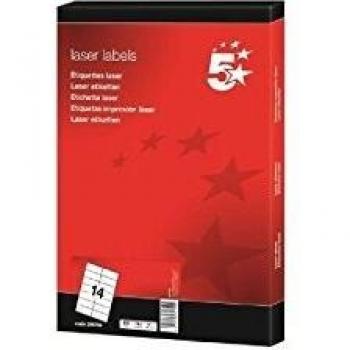 9.1x38.1mm Laser Address Labels 1400 Labels