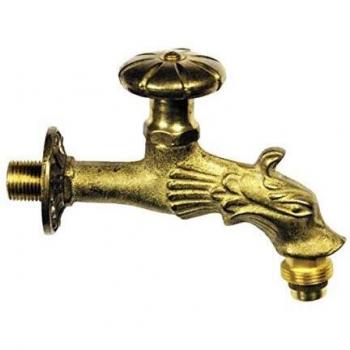 Rubinetto per Fontana Dragone Ottone 1/2 Papillon