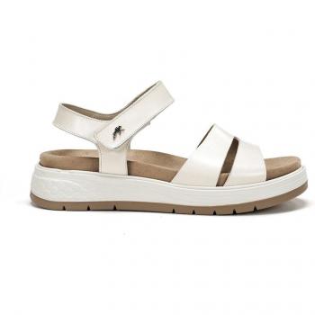 Fluchos F2006 Straßen‑Sandale, weiß, 36 – Trendige Damenschuhe