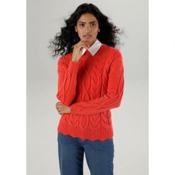 Bunter Strickpullover ANISTON SELECTED Gr. 42