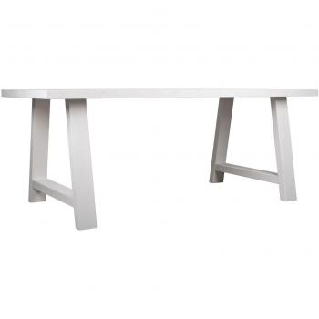 Zuiver Small White A-Framed Dining Table
