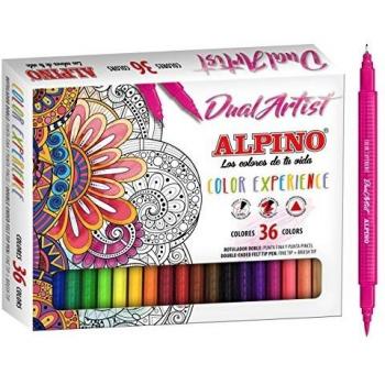 Alpino Color Experience 36 Rotuladores Dual Artist