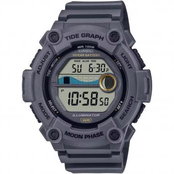 Casio Men's Moon Phase Digital Watch WS-1300H-8AVEF