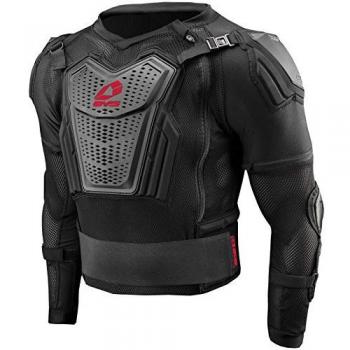 Giacca Protettiva EVS Comp Suit Nero-Rosso
