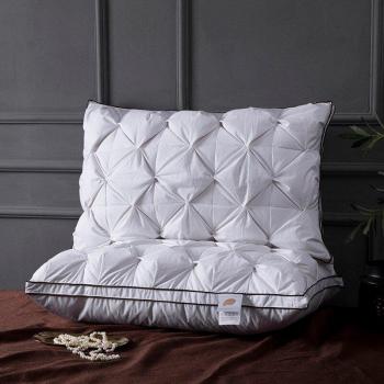 Luxury Adult Down Pillows with Neck Guard