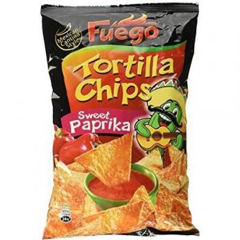 Fuego Tortilla Chips Sweet Paprika, 11 x 150 g